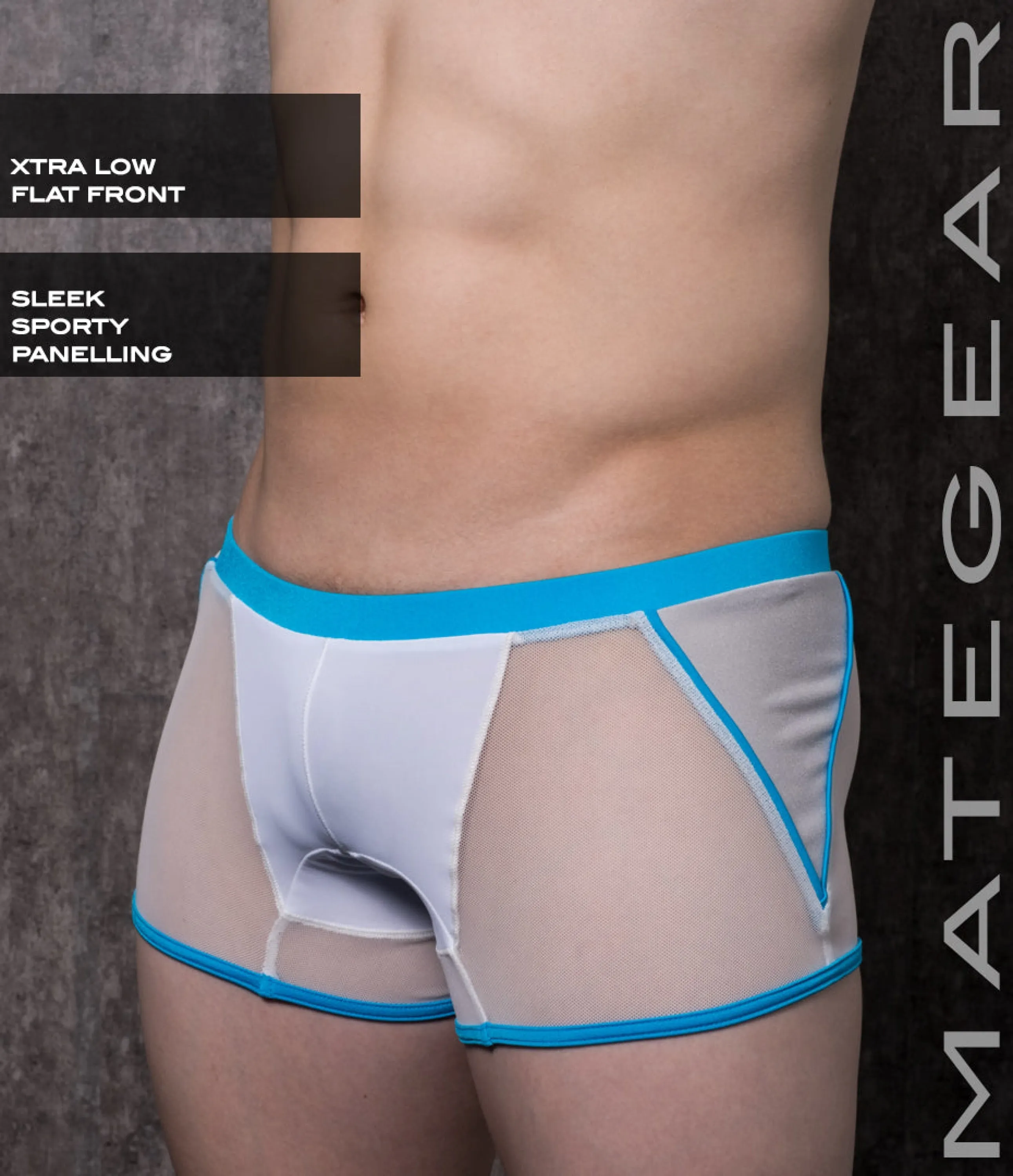 Sexy Mens Swimwear Mini Tights - Ryu Sook III (X-tra Low Flat Front)