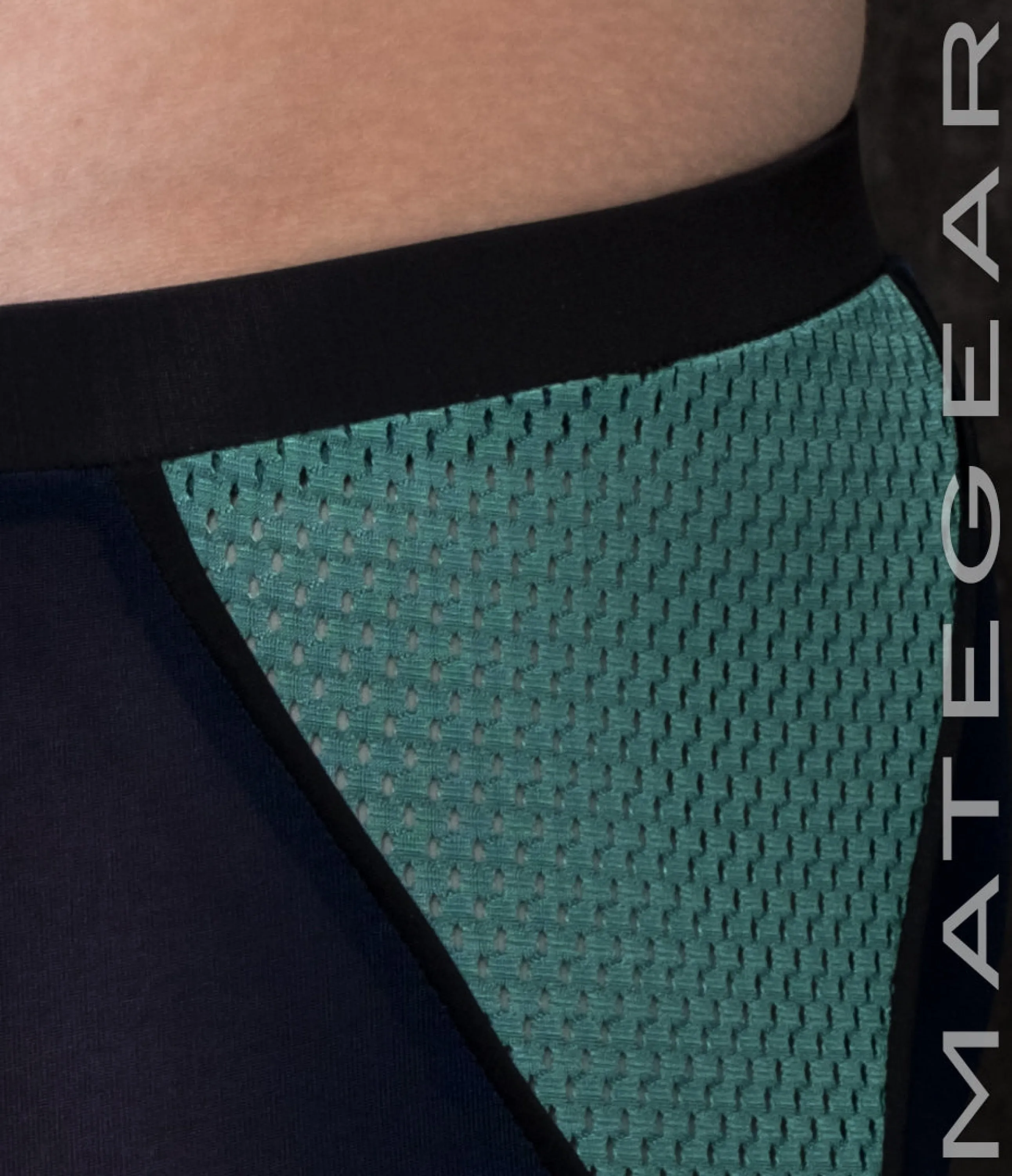 Sexy Mens Swimwear Mini Tights - Ryu Sook III (X-tra Low Flat Front)