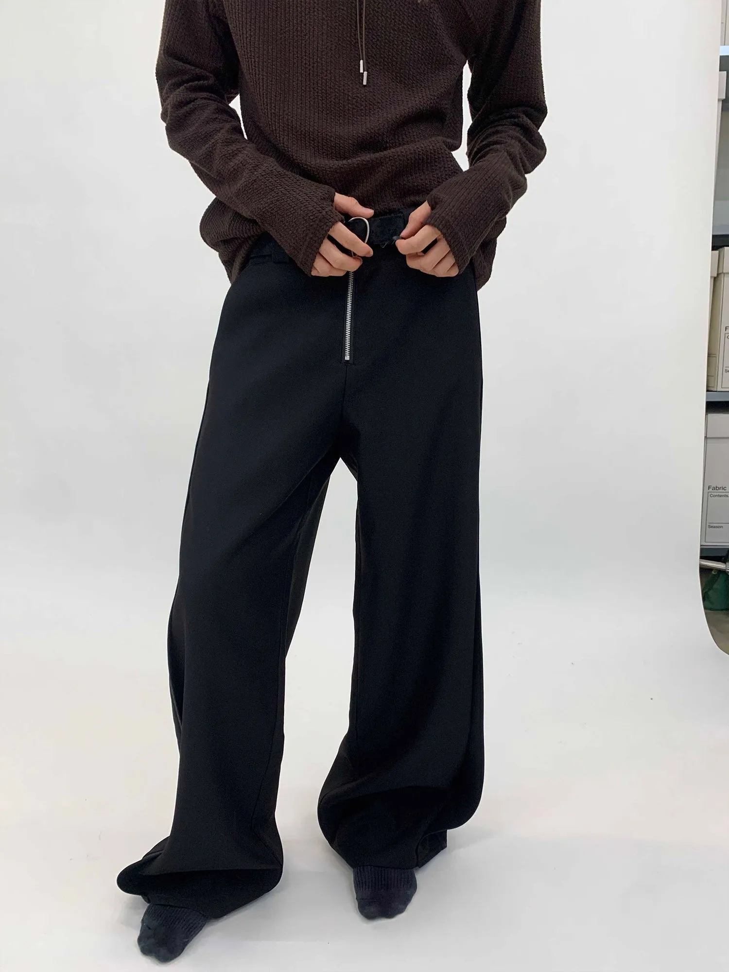 Side seam casual pants