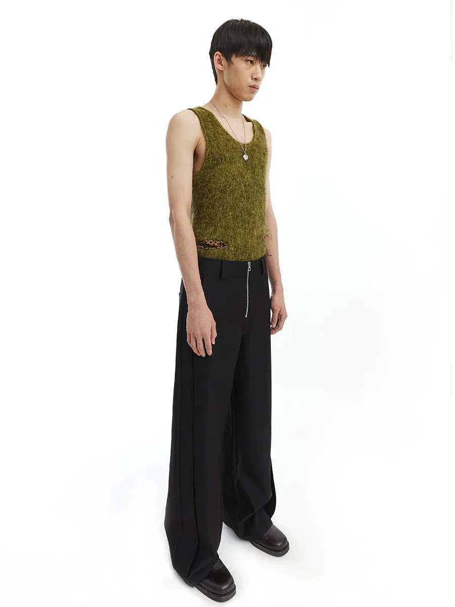 Side seam casual pants
