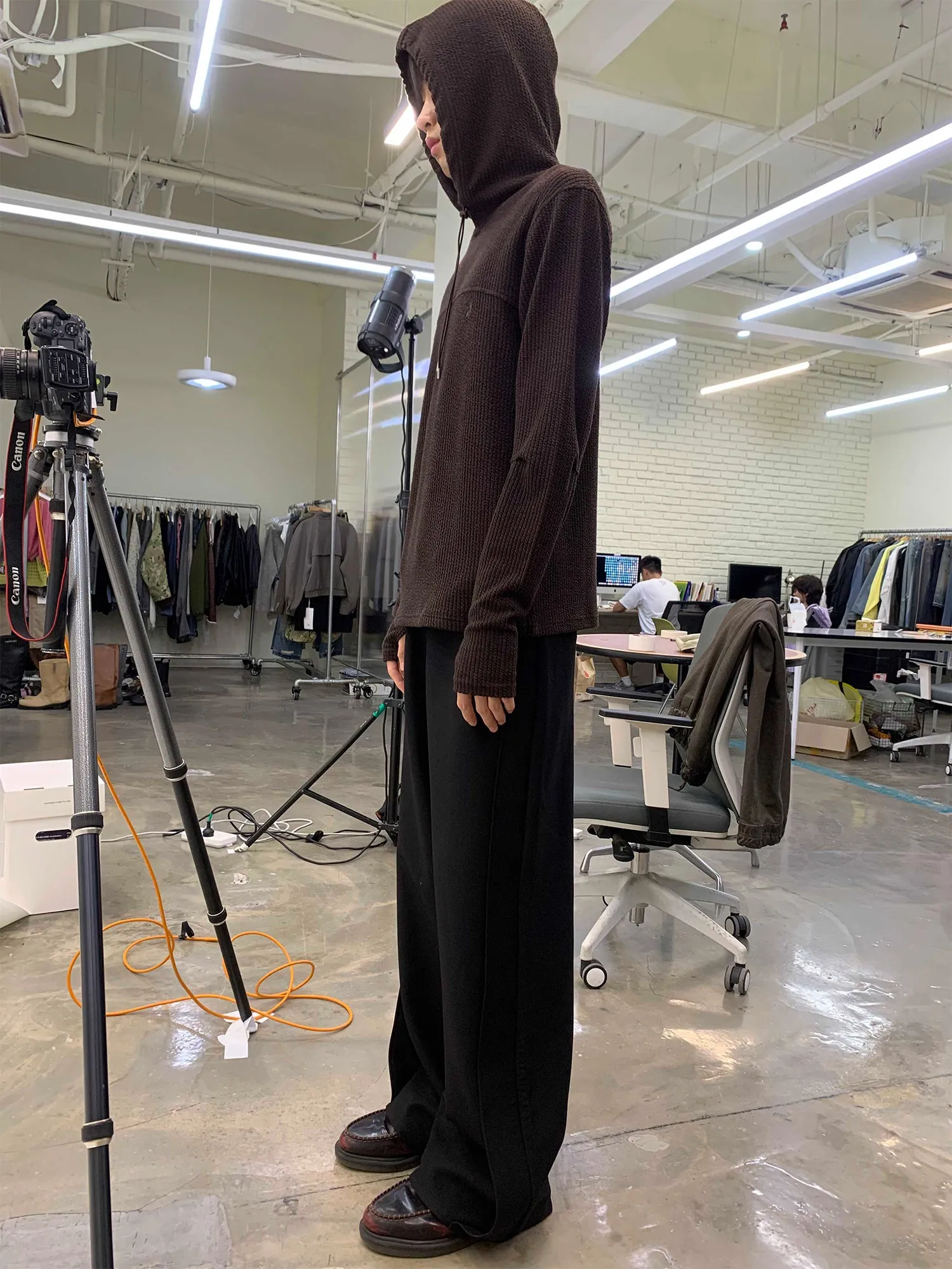 Side seam casual pants