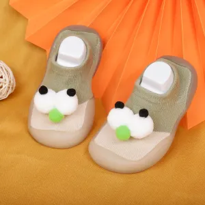 Slip-On Shoes 3D Eyes Green