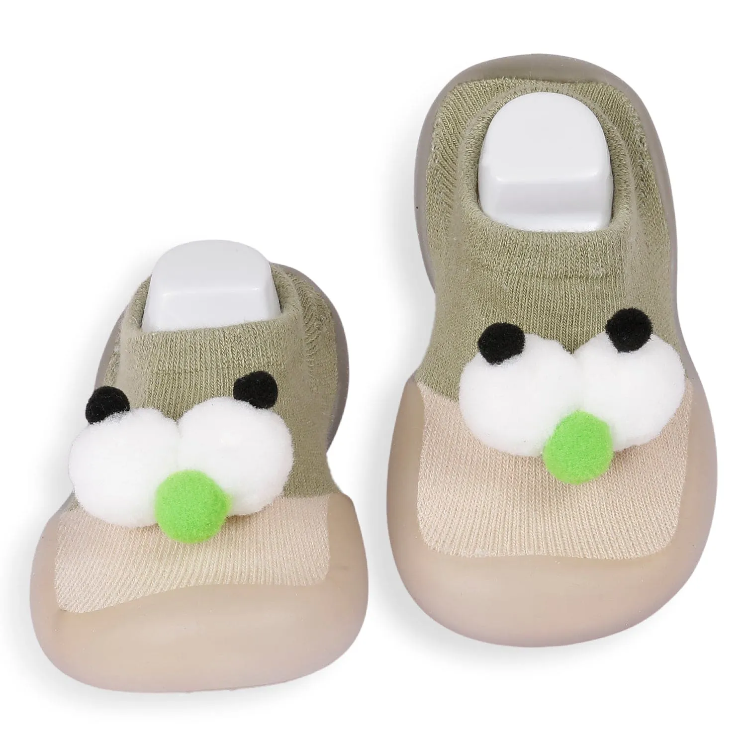 Slip-On Shoes 3D Eyes Green