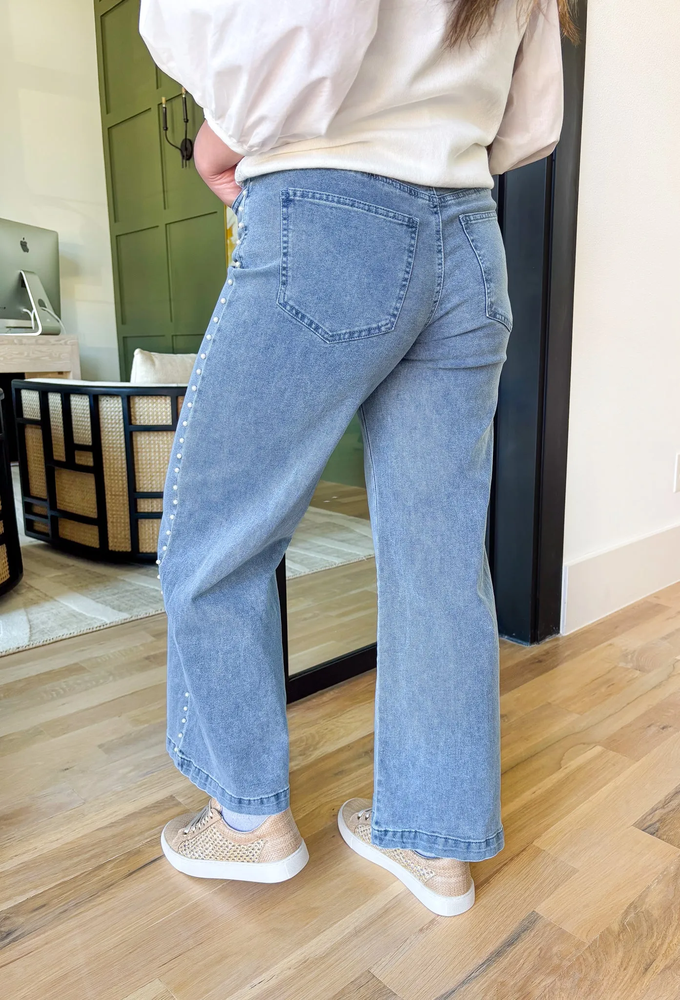 Social Hour Wide Leg Jean