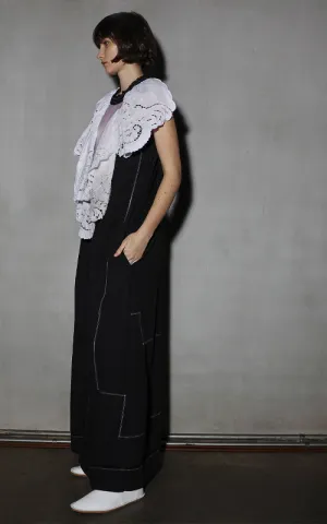 standing in your light maxi lace dress
