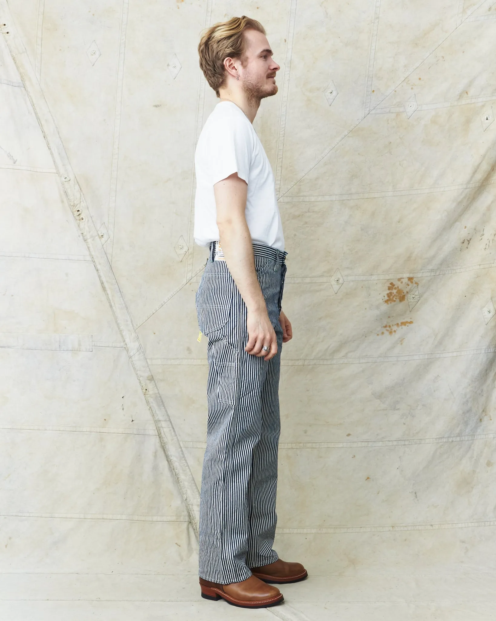 Sugar Cane & Co. 11oz. Hickory Stripe Work Pants SC41823