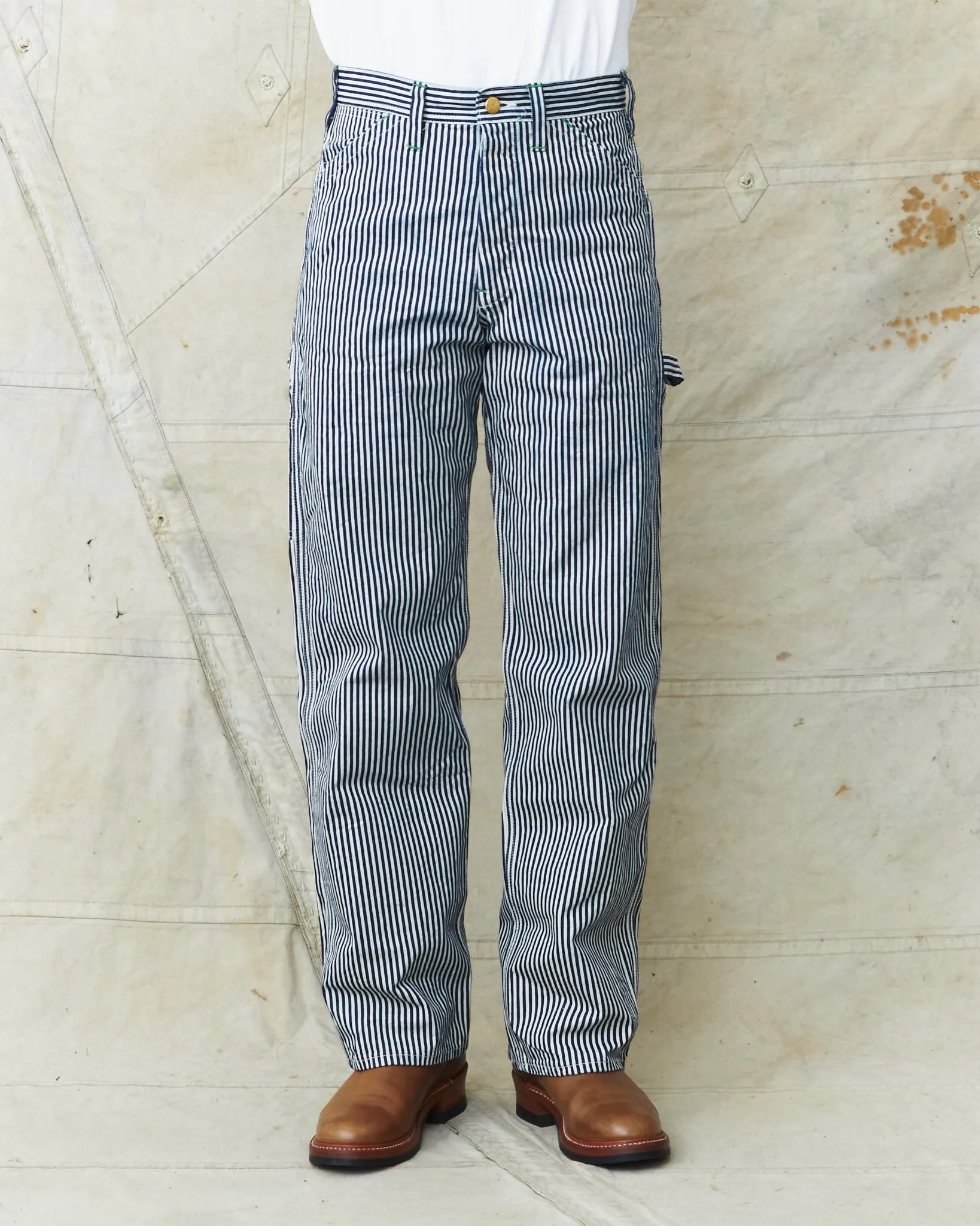 Sugar Cane & Co. 11oz. Hickory Stripe Work Pants SC41823