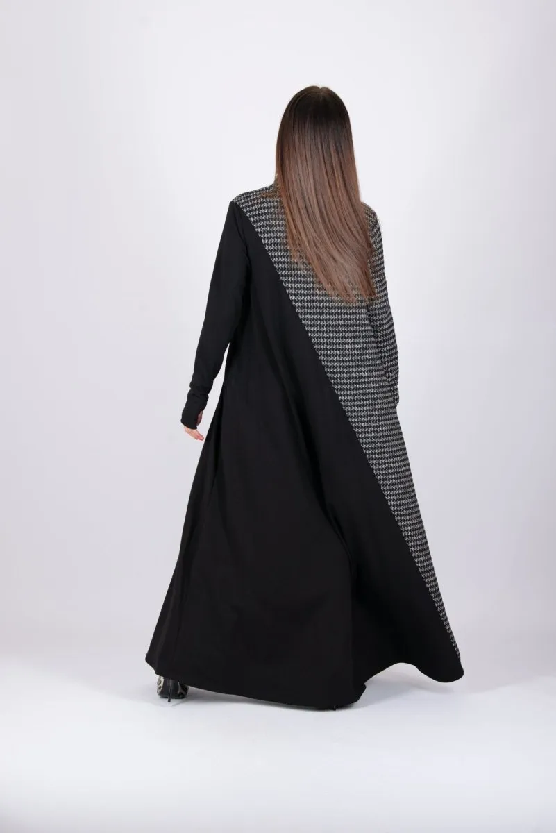 Turtleneck A line Long Dress VIVIAN