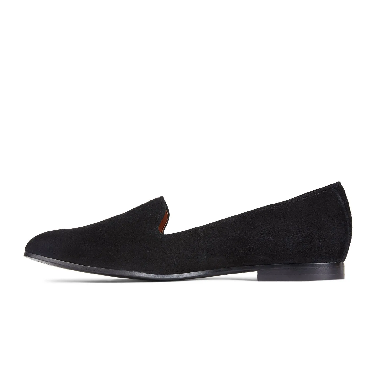 Vionic Willa Slip On Loafer (Women) - Black Suede
