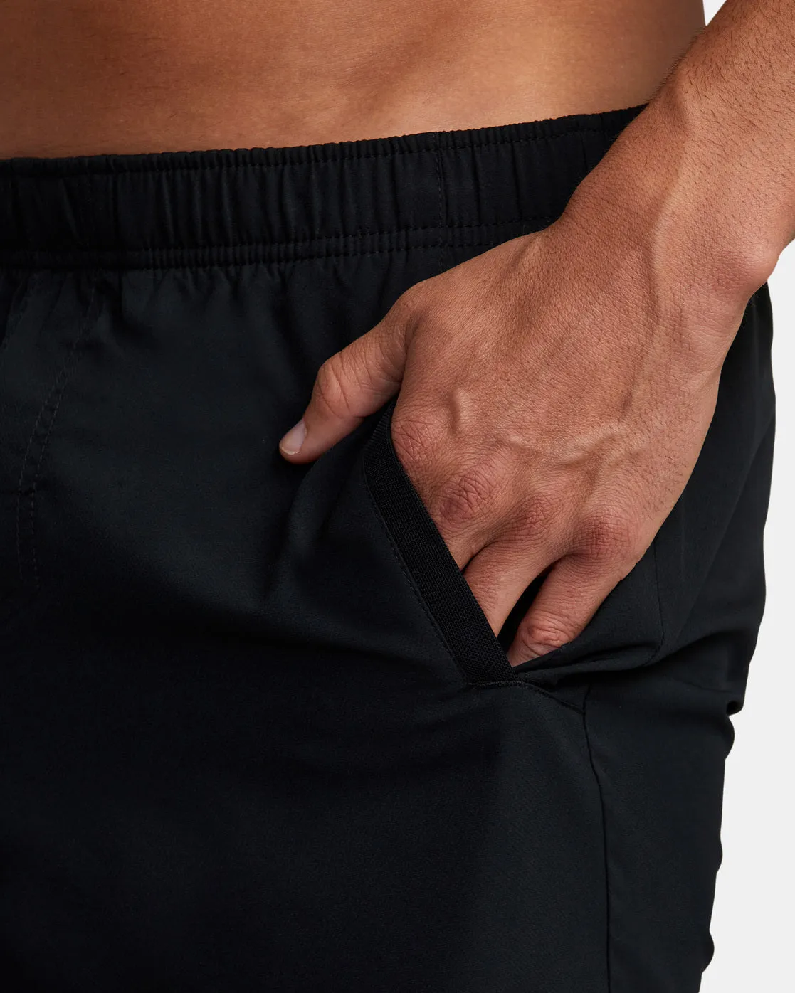 Yogger IV  Athletic Shorts 17" - Black