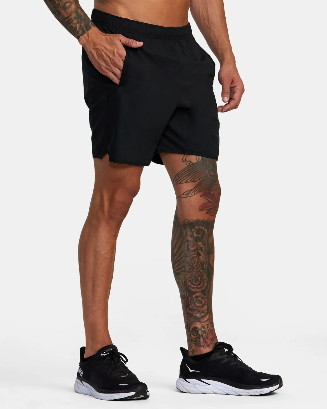 Yogger IV  Athletic Shorts 17" - Black